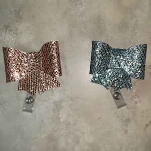 New ✨Bow badge clips 1 for $9, or 2 for $15